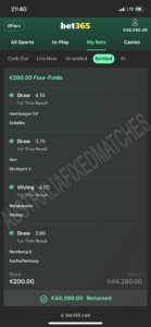 Bet Fixed Matches