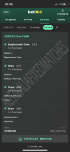 Bet Fixed Matches