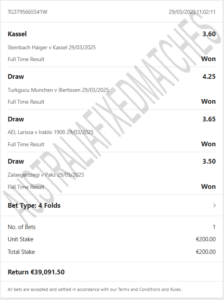 Fixed Matches Today