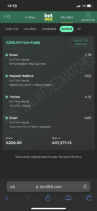 Best Fixed Matches