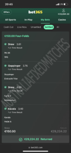 Bet Fixed Matches